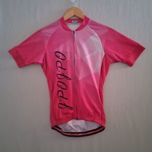 Women's JPOJPO Cycling Jersey : Size Medium : Full Zip : 3 Rear Pockets